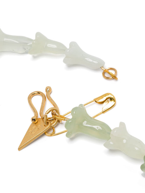 FORTE FORTE GEMSTONE FLOWER NECKLACE